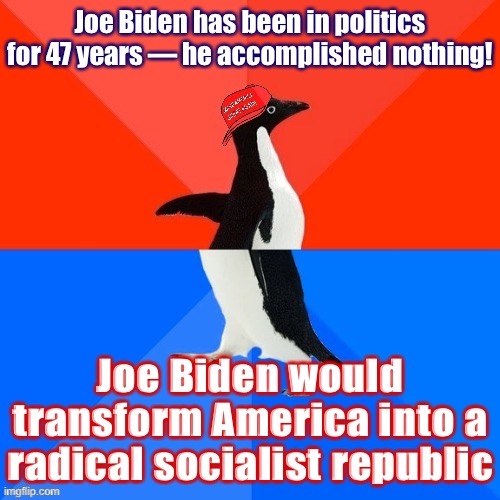 Closing argument time: And the Republican theory on Joe Biden is? | image tagged in election 2020 | made w/ Imgflip meme maker
