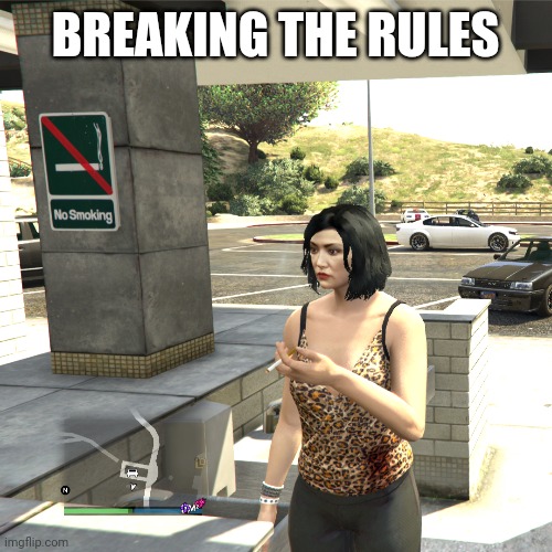 Breaking the rules | BREAKING THE RULES | image tagged in breakingtherules,smoking,nosmoking,rules,break,hashtag | made w/ Imgflip meme maker