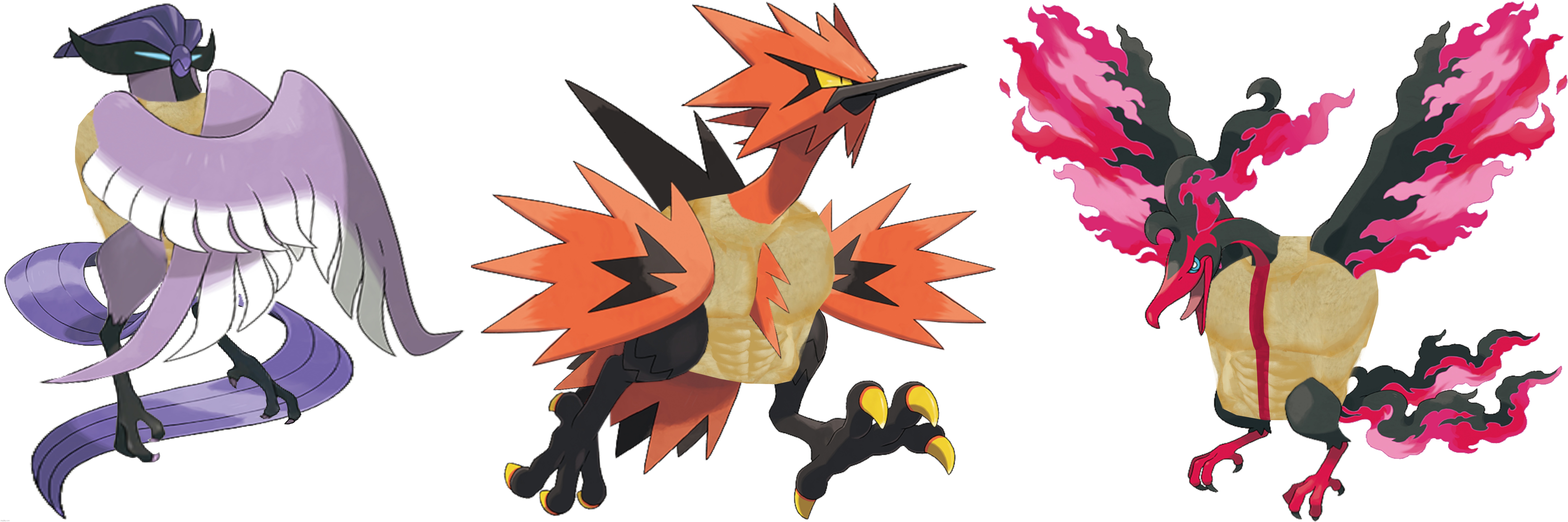 Moltres de Galar, Pokémon