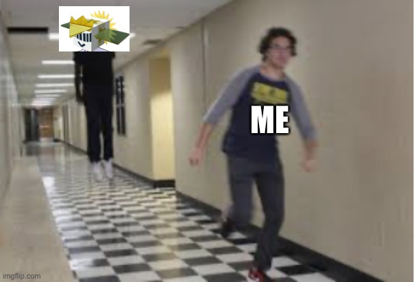 . | ME | image tagged in running down hallway,pickles,pickle s,pick le | made w/ Imgflip meme maker