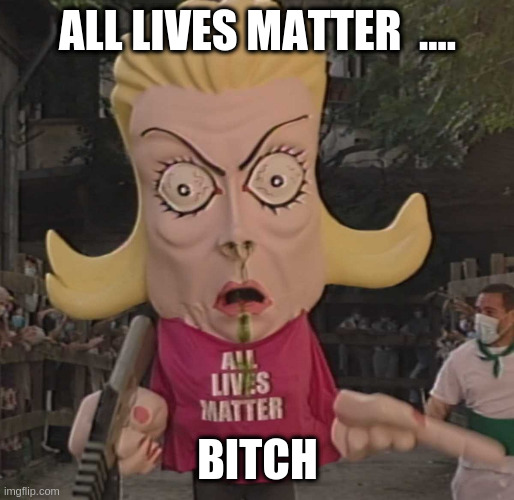 deeply sarcastic thank you borat | ALL LIVES MATTER  .... BITCH | image tagged in alm | made w/ Imgflip meme maker