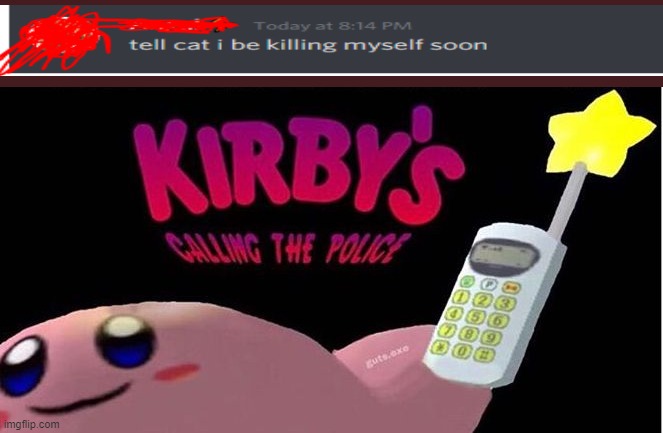 the only safe respond and this time | image tagged in kirby's calling the police | made w/ Imgflip meme maker