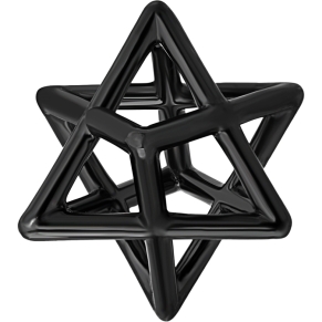 3D Star of David Blank Meme Template
