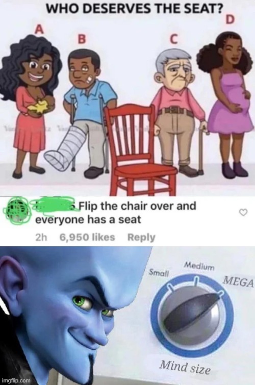 Einstein | image tagged in mega mind size,memes,funny,chair,megamind | made w/ Imgflip meme maker