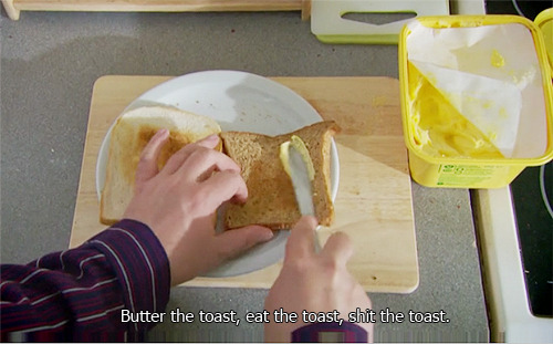 Peep Show - Toast Blank Meme Template