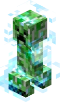 charged creeper Meme Template