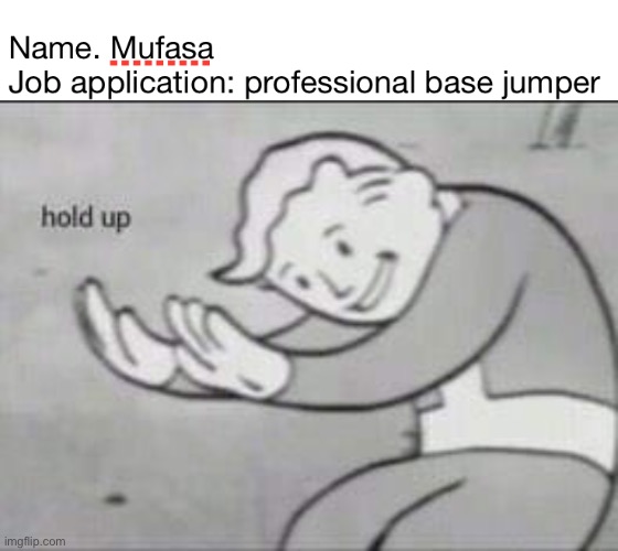 Hold up | image tagged in fallout hold up | made w/ Imgflip meme maker