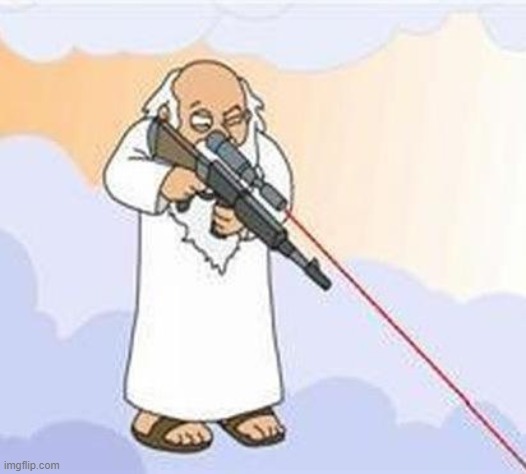 god sniper family guy | image tagged in god sniper family guy | made w/ Imgflip meme maker