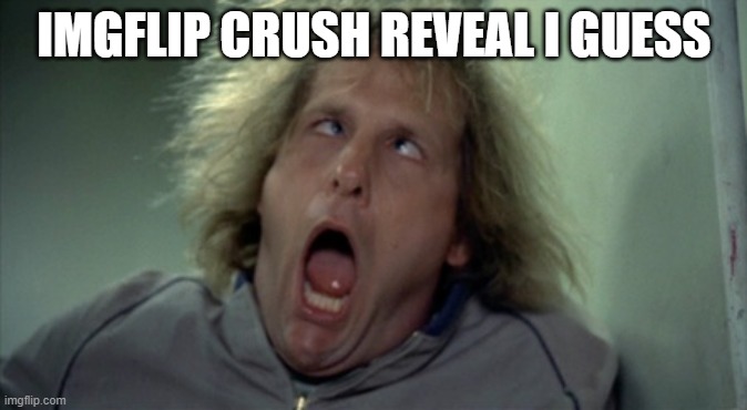 Scary Harry | IMGFLIP CRUSH REVEAL I GUESS | image tagged in memes,scary harry | made w/ Imgflip meme maker