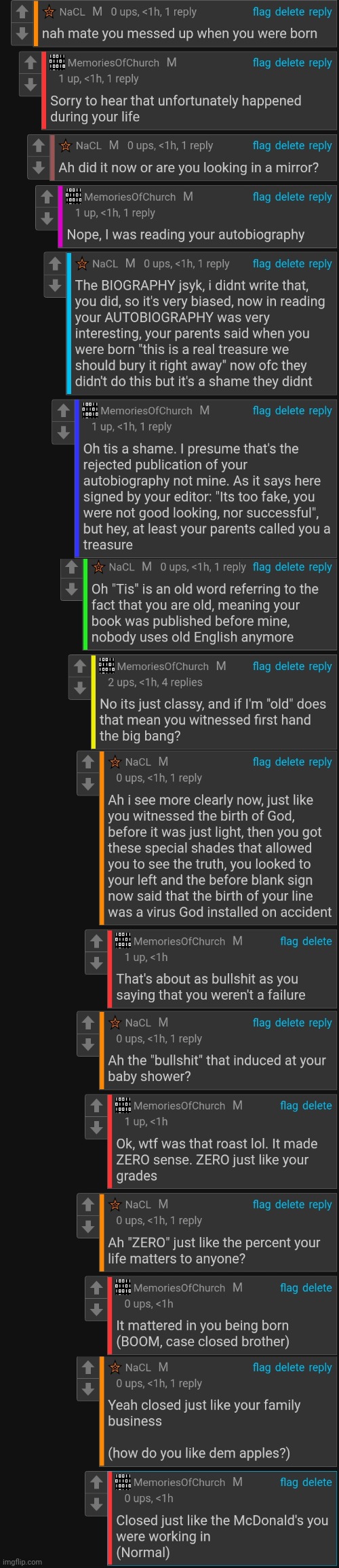 Just a normal conversation | image tagged in nacl,memoriesofchurch | made w/ Imgflip meme maker