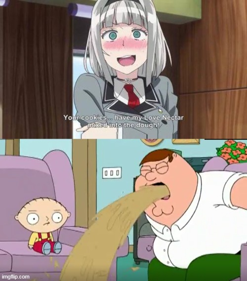 your cookies have my poison mixed in da tough | image tagged in memes,funny,family guy,who wants a chowder,shimoneta,hentai_haters | made w/ Imgflip meme maker