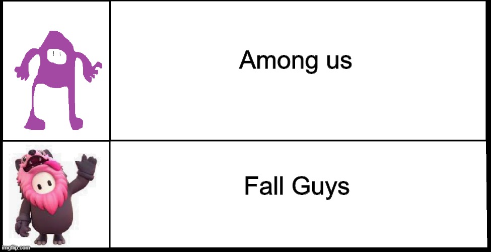 FallGuys Beans | Among us; Fall Guys | image tagged in fall guys,beans | made w/ Imgflip meme maker