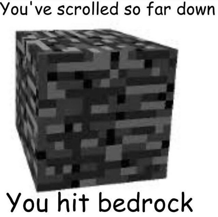 High Quality bedrock Blank Meme Template