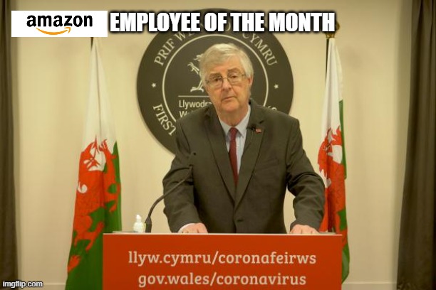 Employee of the month | EMPLOYEE OF THE MONTH | image tagged in political meme | made w/ Imgflip meme maker