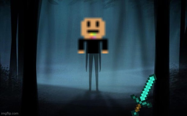 Slenderwannabenyan | image tagged in slenderman,slenderwannabenyan,wanna be nyan | made w/ Imgflip meme maker