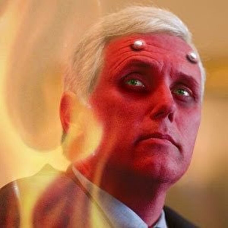 Devil Pence Blank Meme Template