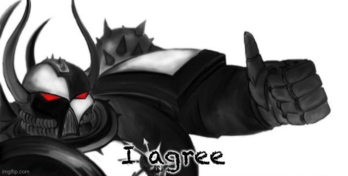 Sons of Malice thumbs up | I agree | image tagged in sons of malice thumbs up | made w/ Imgflip meme maker