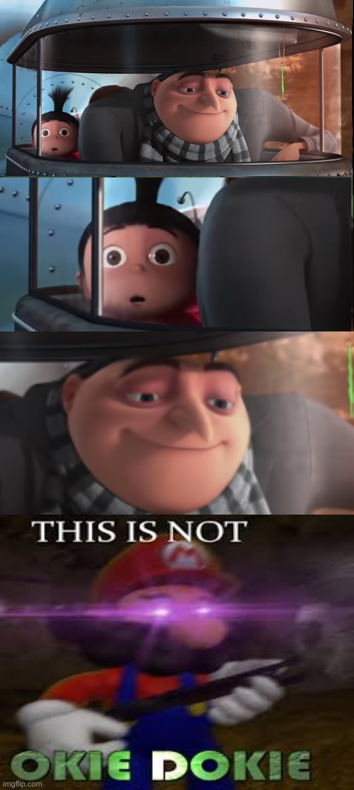 Gru Meme Template