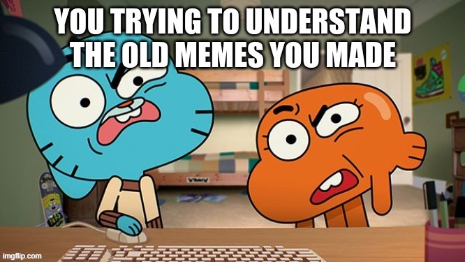 image tagged in the amazing world of gumball,gumball,gumball watterson,darwin watterson | made w/ Imgflip meme maker