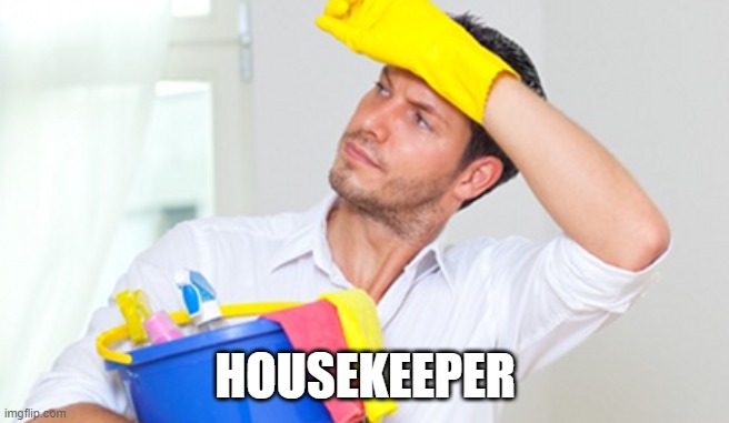 HOUSEKEEPER | made w/ Imgflip meme maker