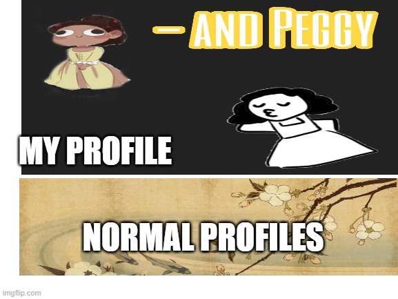 Zoom Profiles | MY PROFILE; NORMAL PROFILES | image tagged in school | made w/ Imgflip meme maker