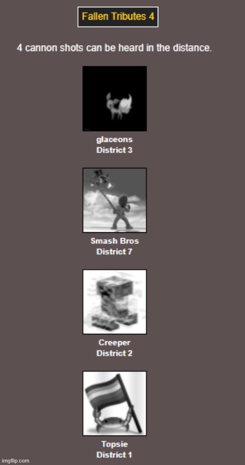 Press F | image tagged in hunger games | made w/ Imgflip meme maker