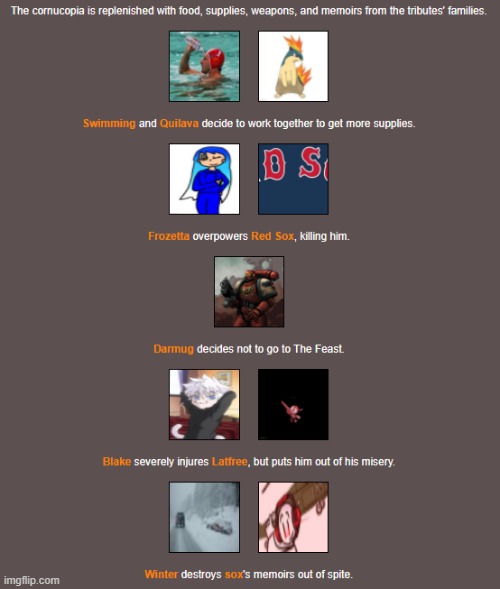 The Feast | image tagged in hunger games | made w/ Imgflip meme maker
