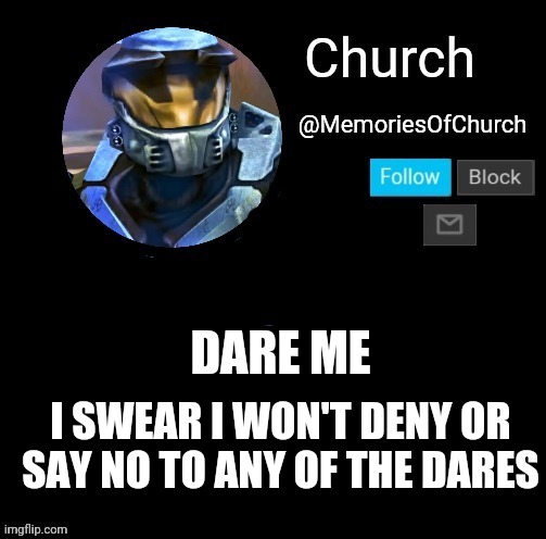 You can make them dirty as well | DARE ME; I SWEAR I WON'T DENY OR SAY NO TO ANY OF THE DARES | image tagged in tag | made w/ Imgflip meme maker