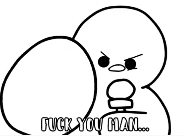 f*** you man Blank Meme Template