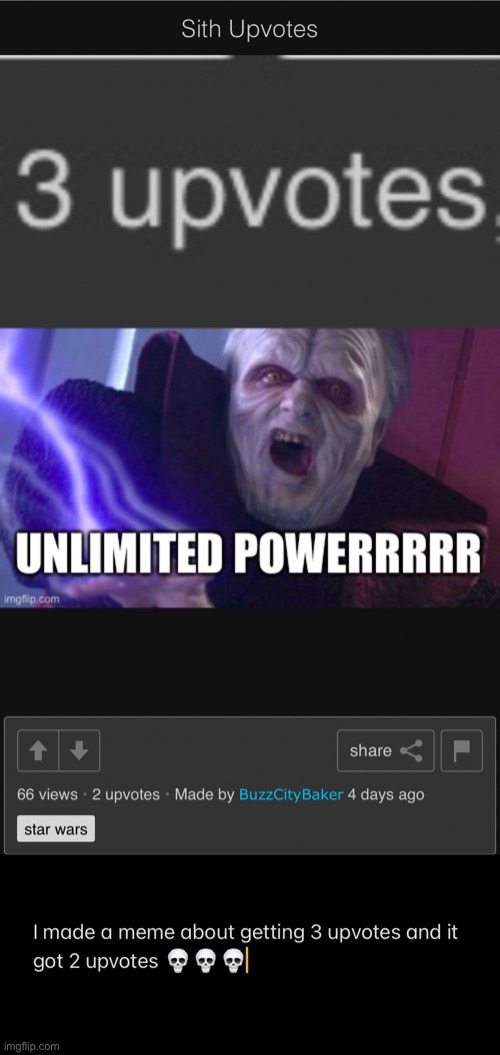 I’m going in reverse | image tagged in upvotes,star wars yoda,sith | made w/ Imgflip meme maker