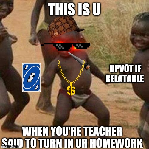 Third World Success Kid Meme - Imgflip