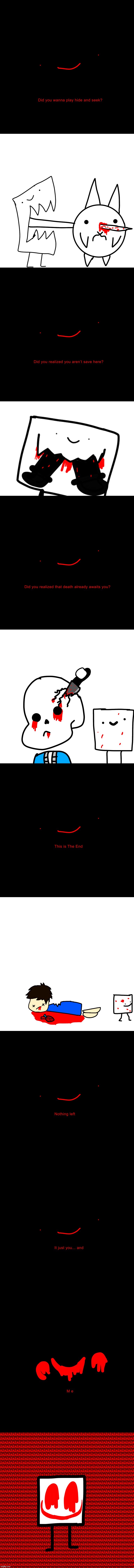 Murderous murder cube go commits genocides on his friends | image tagged in drawings | made w/ Imgflip meme maker