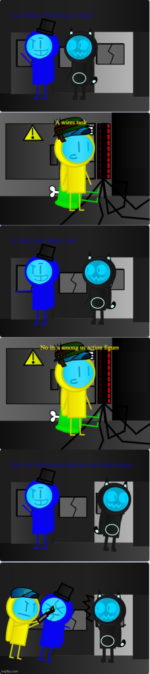 Your a sneaky little imposter aren't ya? | made w/ Imgflip meme maker