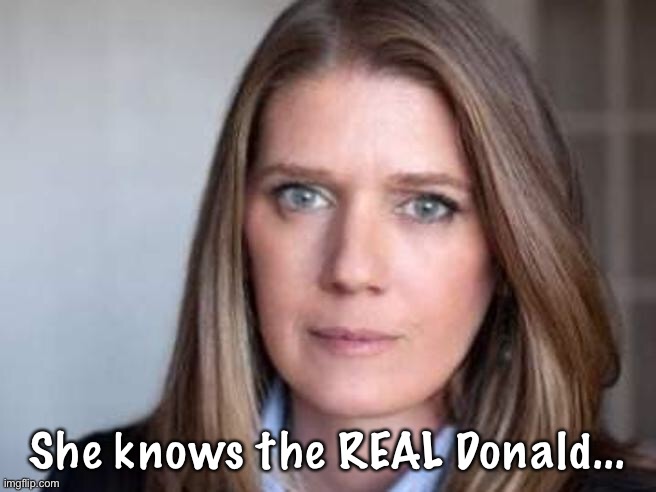 She knows the REAL Donald... | made w/ Imgflip meme maker