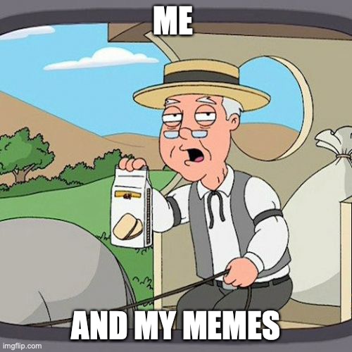 my Life | ME; AND MY MEMES | image tagged in memes,pepperidge farm remembers | made w/ Imgflip meme maker