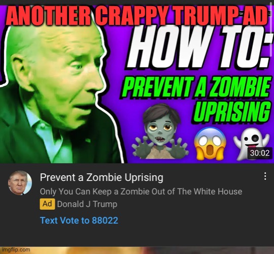 These are shameless | ANOTHER CRAPPY TRUMP AD | image tagged in funny,cringe | made w/ Imgflip meme maker