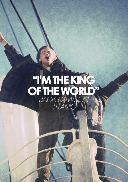 Titanic I'm the king of the world Blank Meme Template