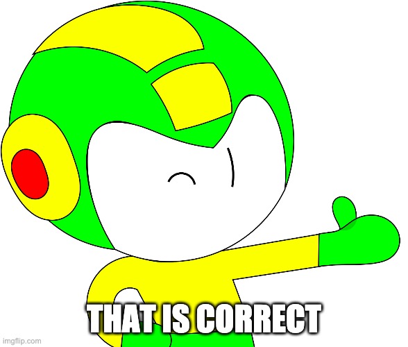 Thumbs Up Mega | THAT IS CORRECT | image tagged in thumbs up mega | made w/ Imgflip meme maker