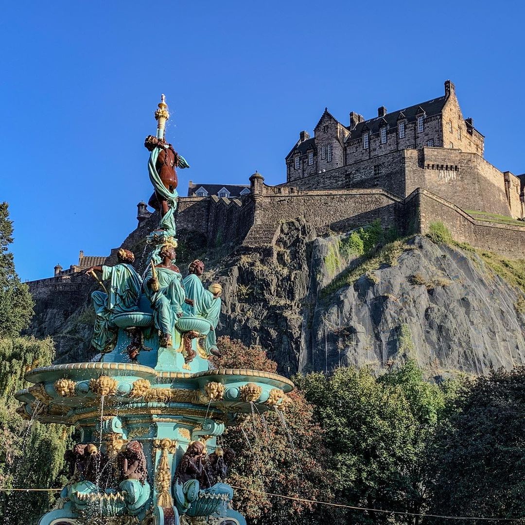 Edinburgh Castle Blank Meme Template