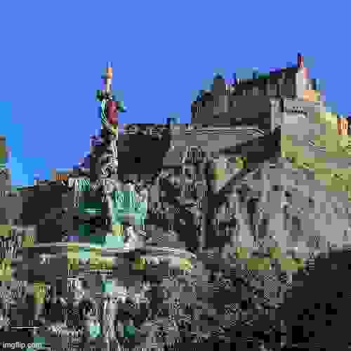 Edinburgh Castle | image tagged in edinburgh castle | made w/ Imgflip meme maker