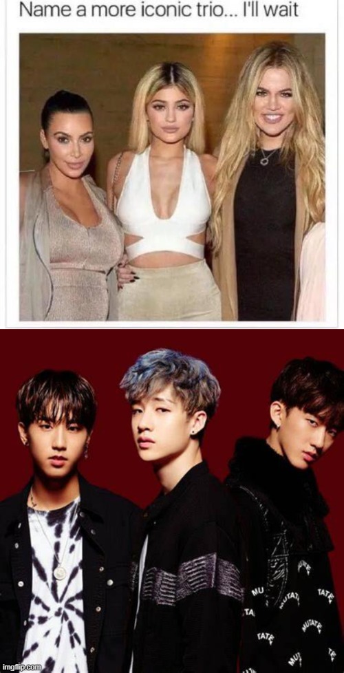 3RACHA | image tagged in name a more iconic trio,kpop | made w/ Imgflip meme maker