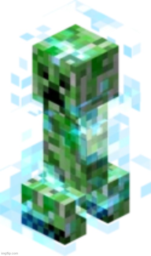 charged creeper | image tagged in charged creeper | made w/ Imgflip meme maker