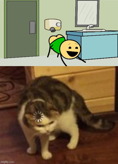 feels good | image tagged in loading cat | made w/ Imgflip meme maker