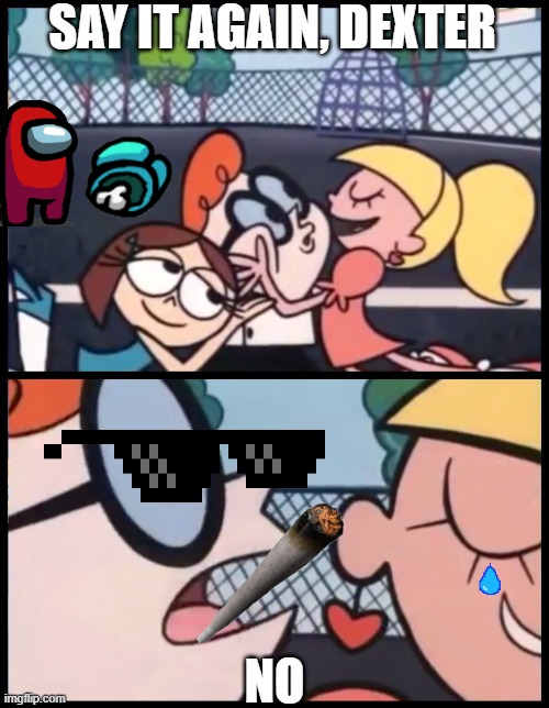 s  a  v  a  g  e | SAY IT AGAIN, DEXTER; NO | image tagged in memes,say it again dexter | made w/ Imgflip meme maker