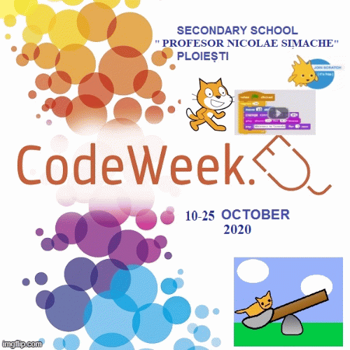 Activitati CODE WEEK , 2020 | image tagged in gifs | made w/ Imgflip images-to-gif maker
