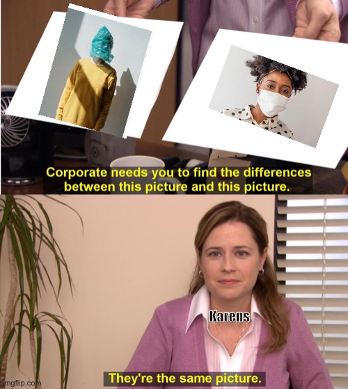 They're The Same Picture | Karens | image tagged in memes,they're the same picture | made w/ Imgflip meme maker