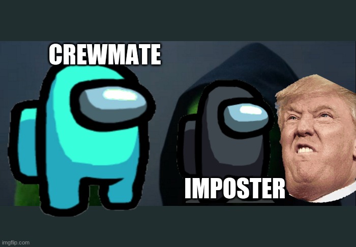 UxU | CREWMATE; IMPOSTER | image tagged in memes,evil kermit | made w/ Imgflip meme maker
