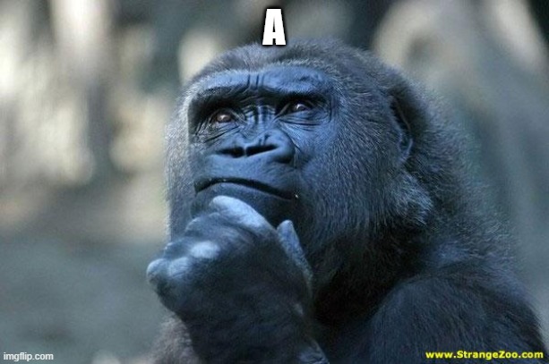 A | A | image tagged in deep thoughts | made w/ Imgflip meme maker