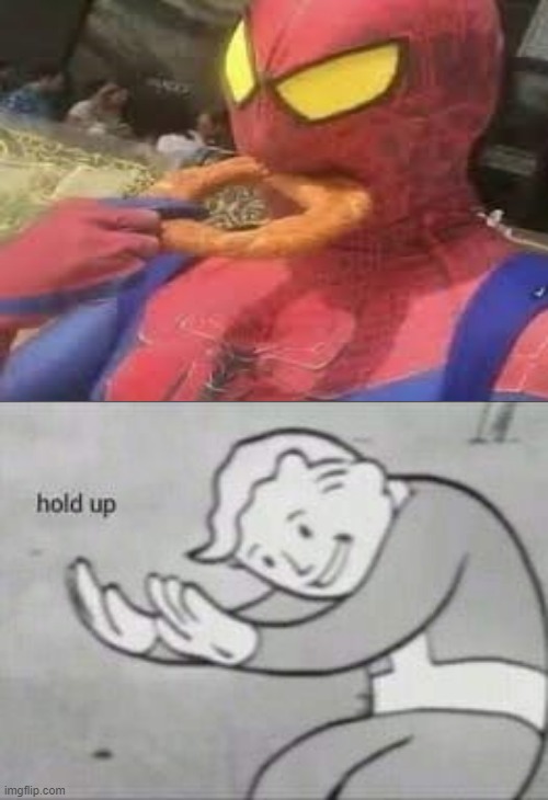 oh n a w | image tagged in fallout hold up | made w/ Imgflip meme maker