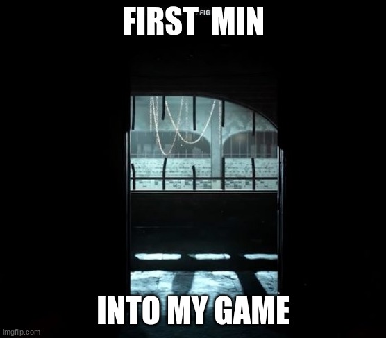 COD Gulag | FIRST  MIN; INTO MY GAME | image tagged in cod gulag | made w/ Imgflip meme maker